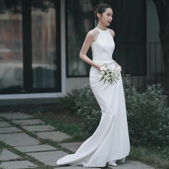 (新品未使用) ウェディングドレス　結婚式 二次会ドレス