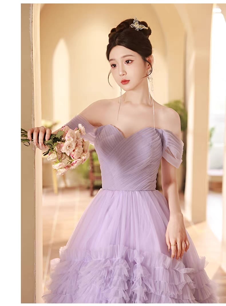 エアリーフリル プリンセスドレス｜カラードレス｜結婚式・二次会向け
