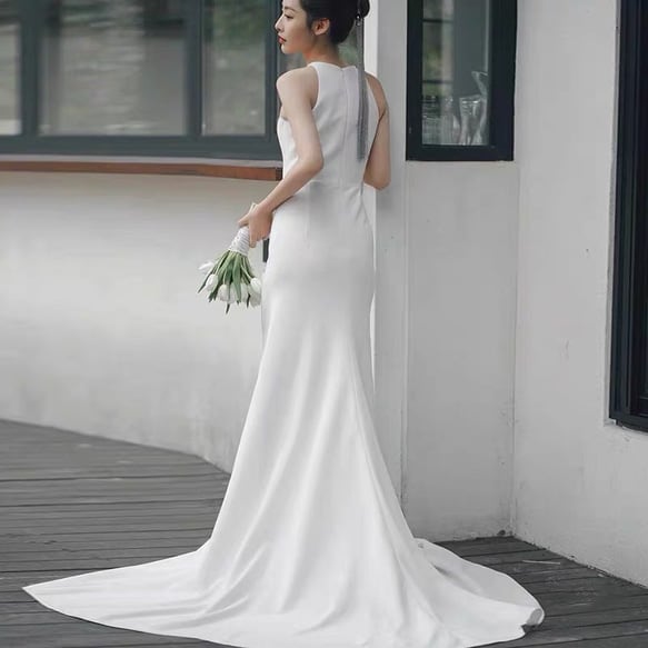 (新品未使用) ウェディングドレス　結婚式 二次会ドレス