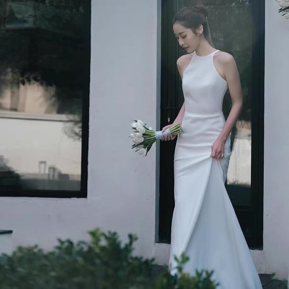 (新品未使用) ウェディングドレス　結婚式 二次会ドレス