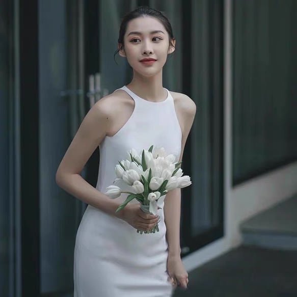 (新品未使用) ウェディングドレス　結婚式 二次会ドレス