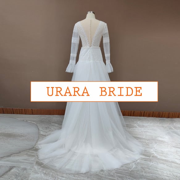 ウェテングドレス　結婚式 高品質